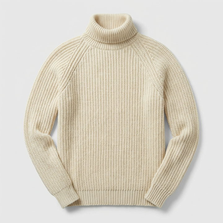 Heren Turtleneck Breisel Wintertrui