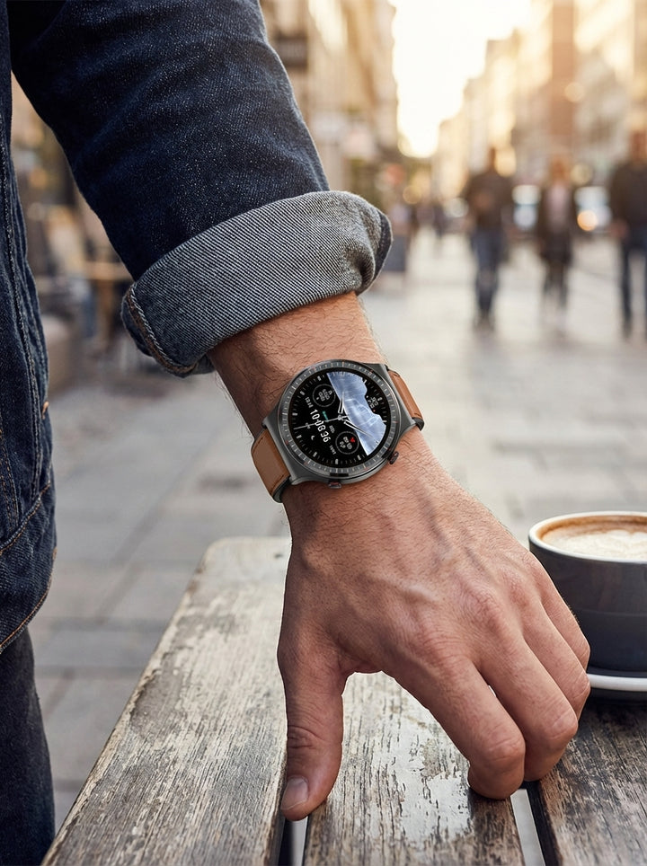 Medische ECG Smartwatch met Osram-sensor