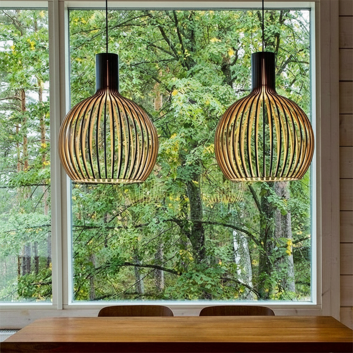 Houten Hanglamp