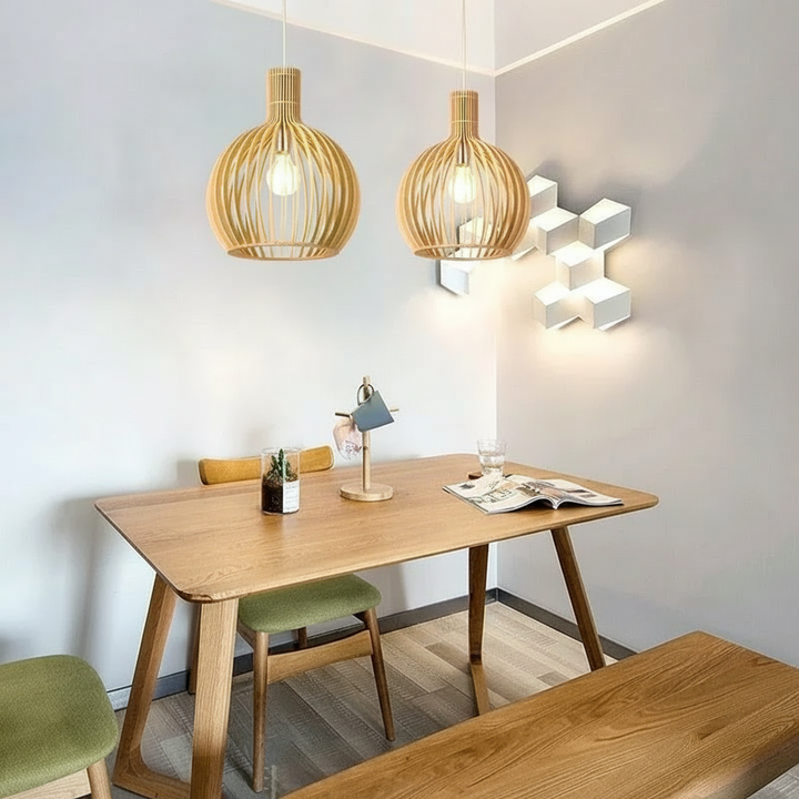 Houten Hanglamp