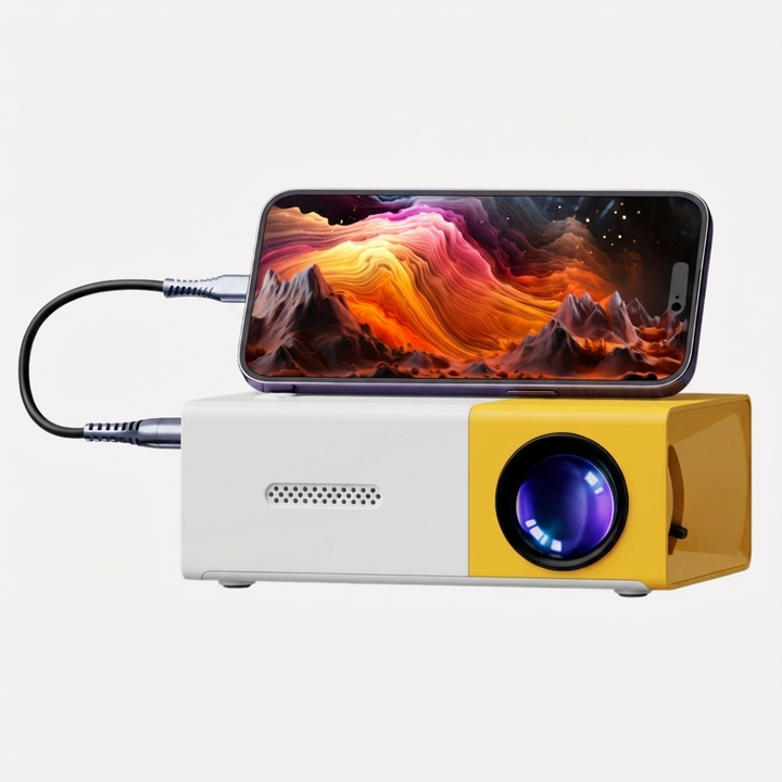 Miniprojector met 3000 lumen