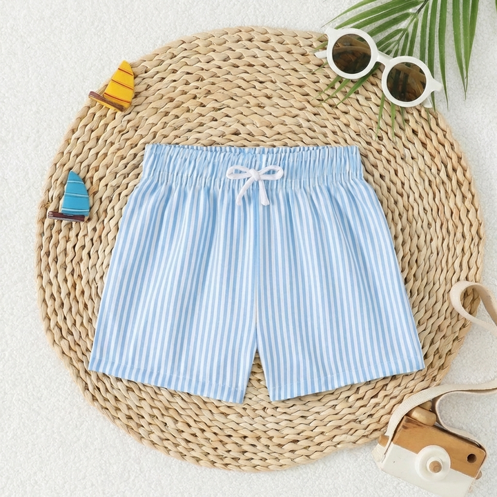 Baby Jongen Gestreepte Zwemshorts