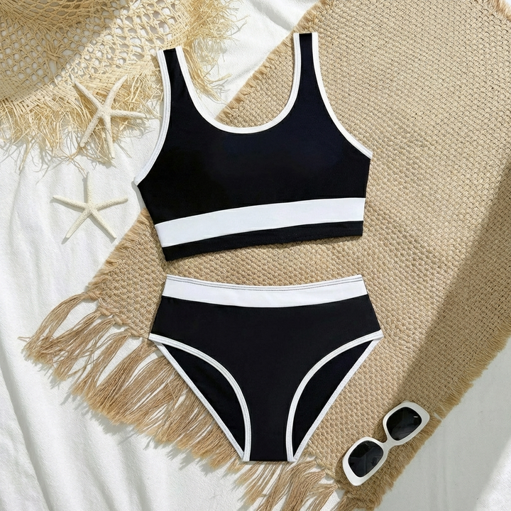 Meisjes’ Crisscross Back Bikini Set
