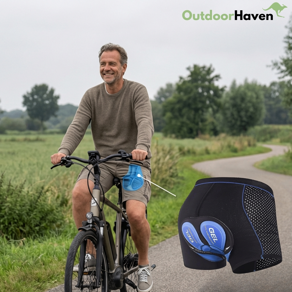 Gevoerde fietsonderbroek met gel – heren & dames