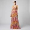 Maxi-jurk van mesh voor dames