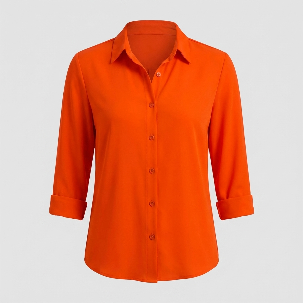 Damesblouse met V-hals
