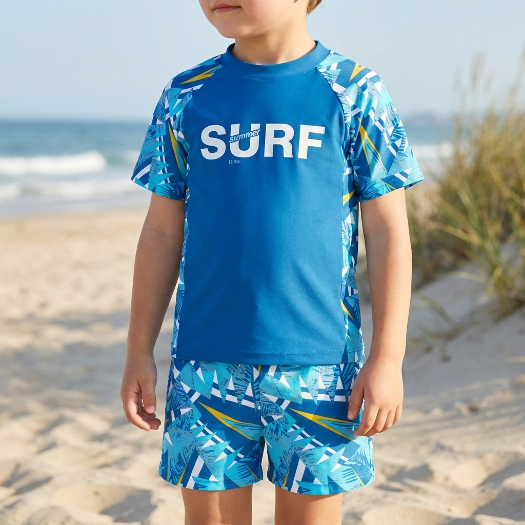 Jonge Jongen Casual Zwemkleding Set