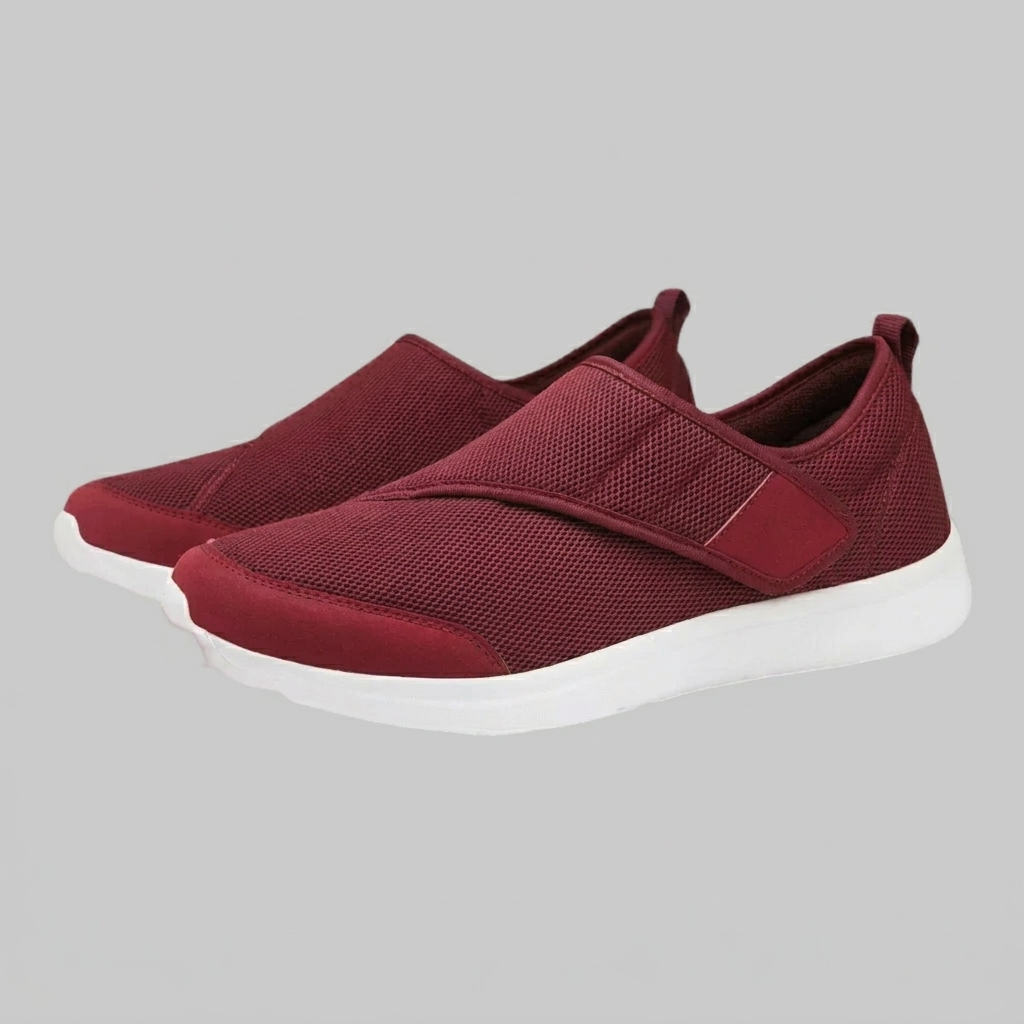Comfortabele Brede Schoenen met Klittenband