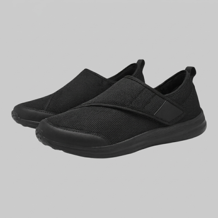 Comfortabele Brede Schoenen met Klittenband