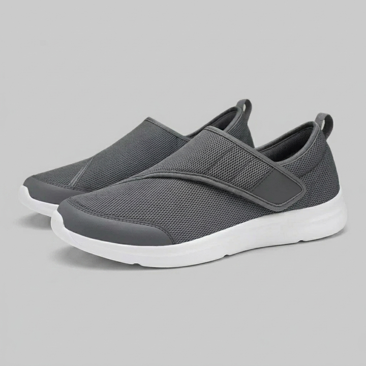 Comfortabele Brede Schoenen met Klittenband