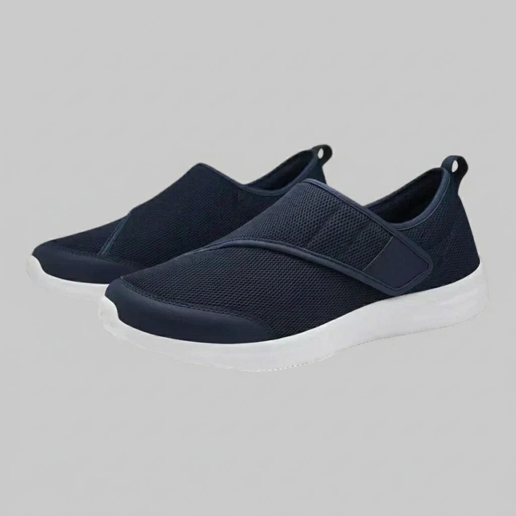 Comfortabele Brede Schoenen met Klittenband