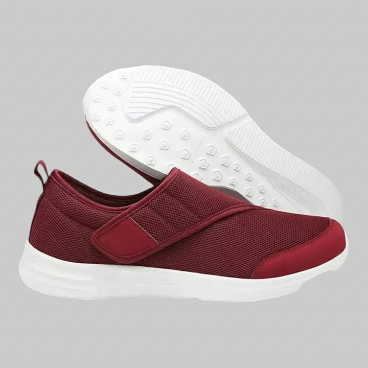Comfortabele Brede Schoenen met Klittenband