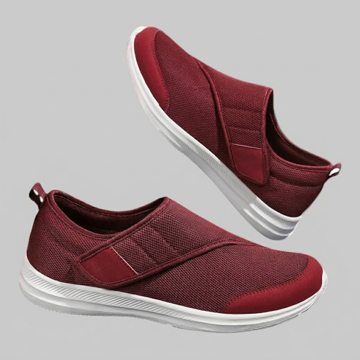 Comfortabele Brede Schoenen met Klittenband