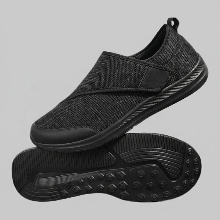 Comfortabele Brede Schoenen met Klittenband