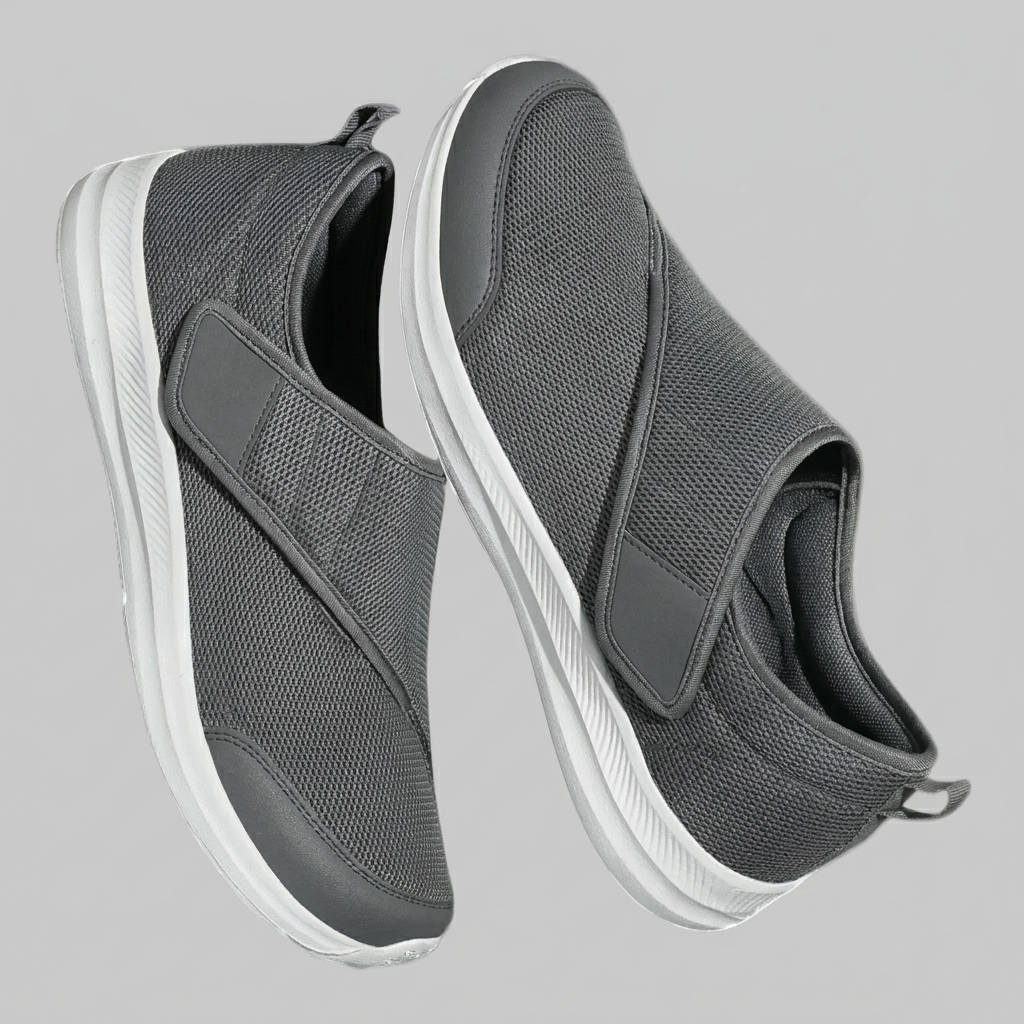 Comfortabele Brede Schoenen met Klittenband