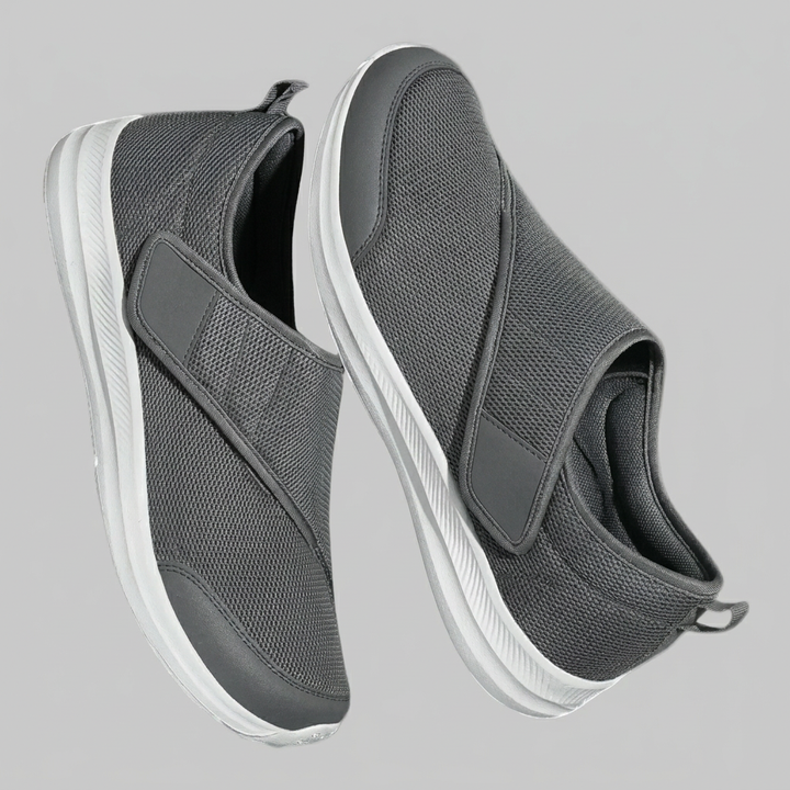 Comfortabele Brede Schoenen met Klittenband