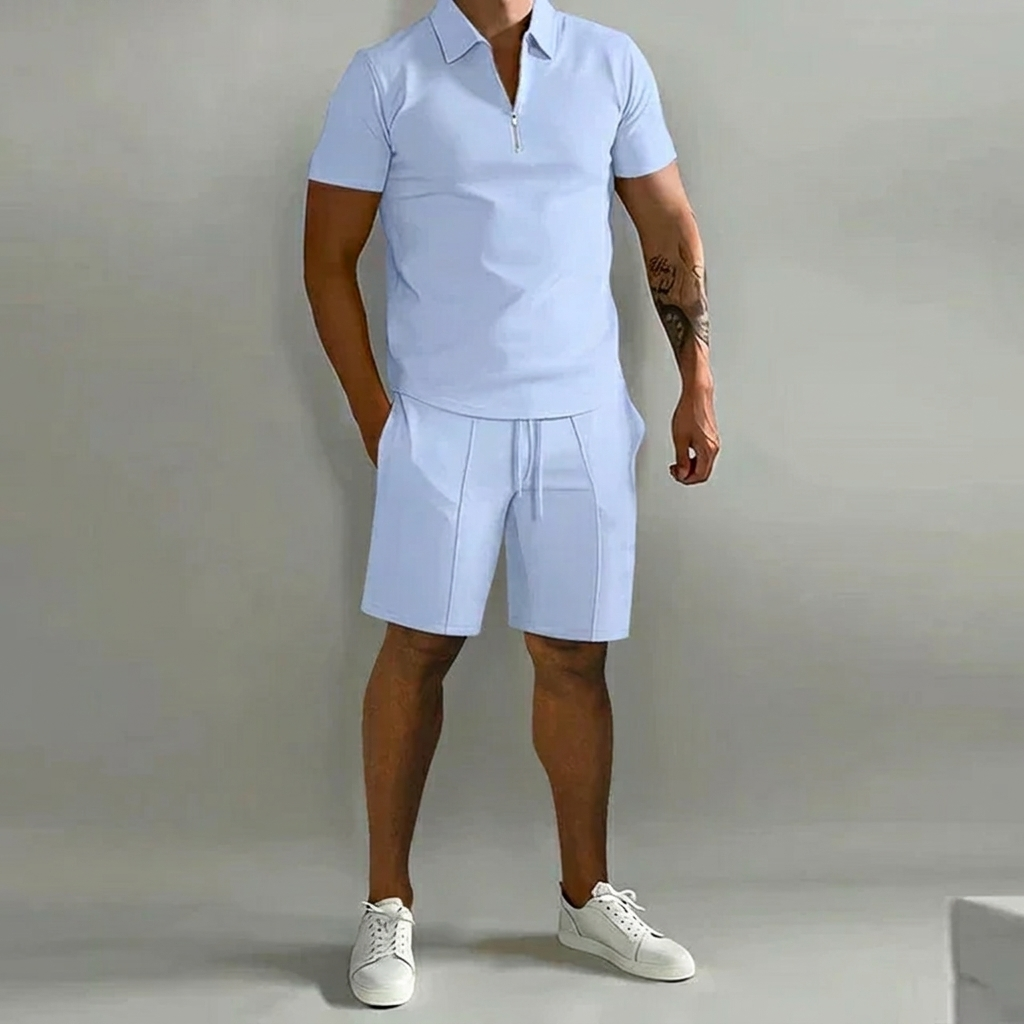 Heren Zomerset met Polo en Short