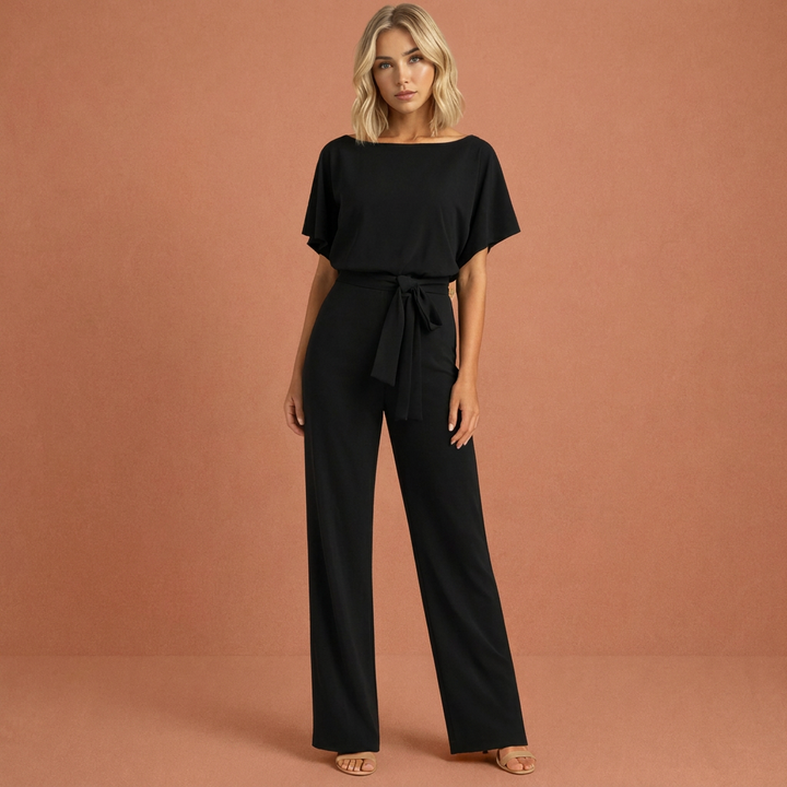 Elegante Dames Tweedelige Set met Ceintuur