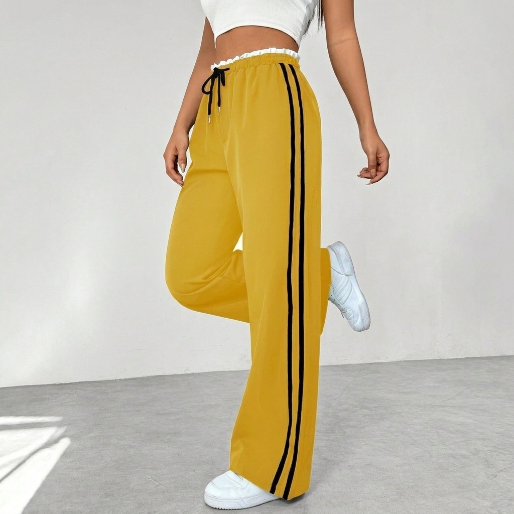 Casual Dames Sportbroek – Comfortabele Wide-Leg Stijl