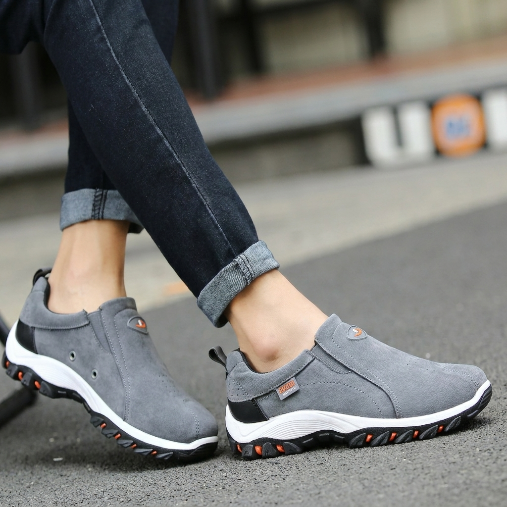 Heren Wandelschoenen – Orthopedisch Comfort en Stabiliteit