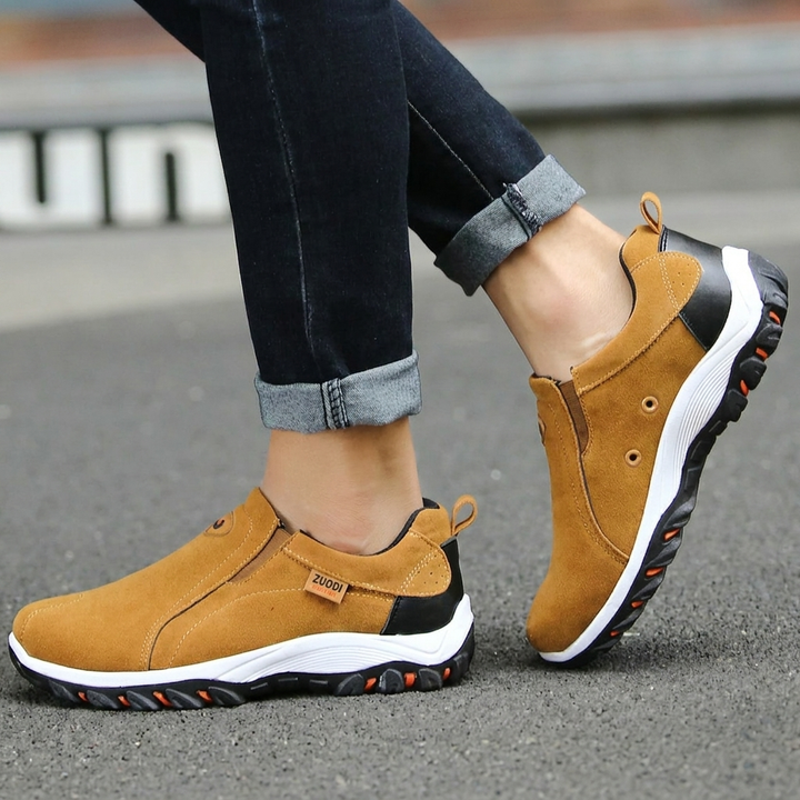 Heren Wandelschoenen – Orthopedisch Comfort en Stabiliteit