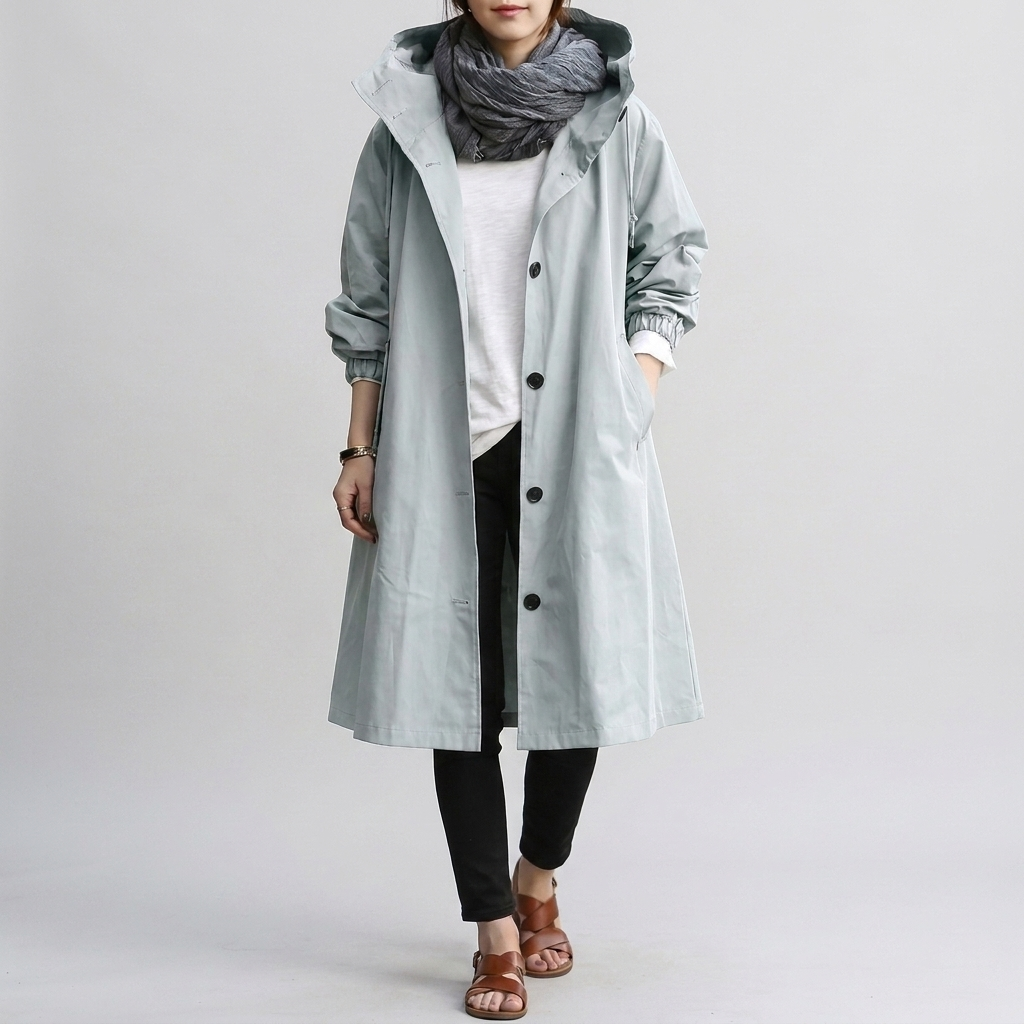 Dames Regenjas – Trendy Bovenkleding voor Regenachtige Dagen