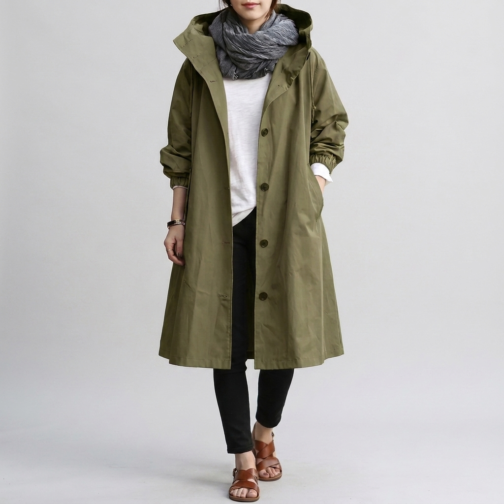 Dames Regenjas – Trendy Bovenkleding voor Regenachtige Dagen