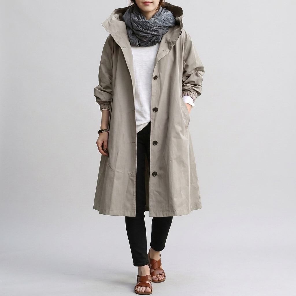Dames Regenjas – Trendy Bovenkleding voor Regenachtige Dagen