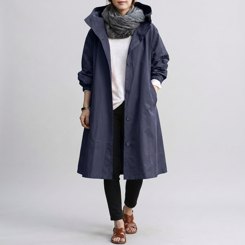 Dames Regenjas – Trendy Bovenkleding voor Regenachtige Dagen