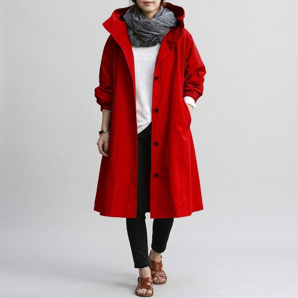 Dames Regenjas – Trendy Bovenkleding voor Regenachtige Dagen