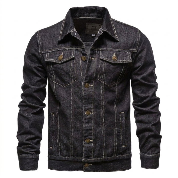 Tijdloze Denim Jas voor Heren – Casual en Stijlvol