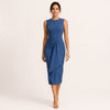 Professionele Dames Jurk – Midi Lengte en Stijlvol