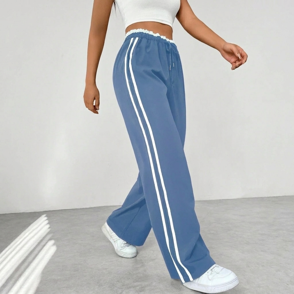 Sportieve Wide-Leg Broek voor Dames