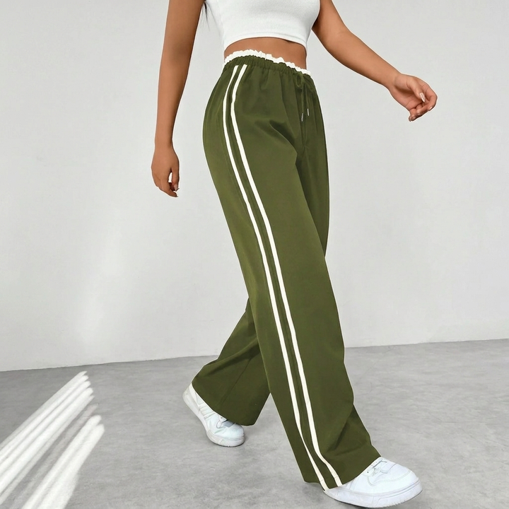 Sportieve Wide-Leg Broek voor Dames