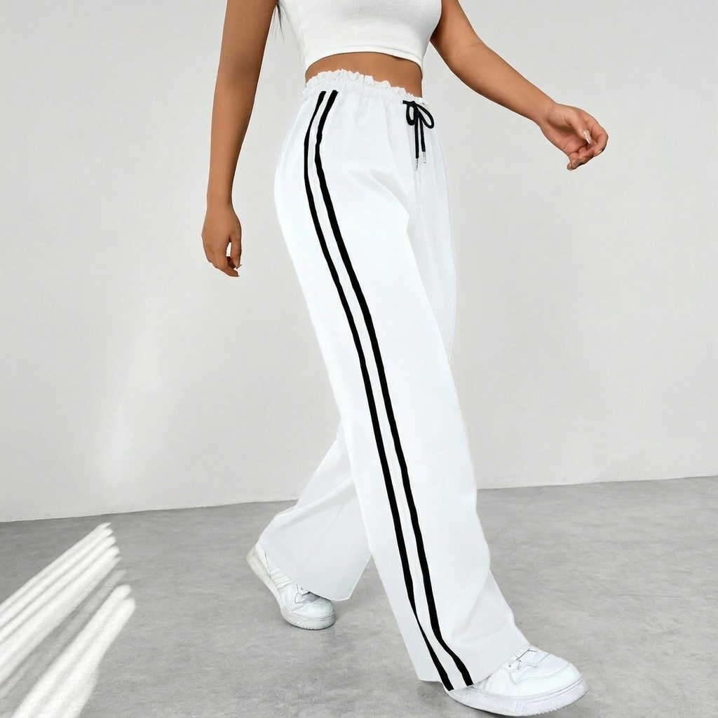 Sportieve Wide-Leg Broek voor Dames