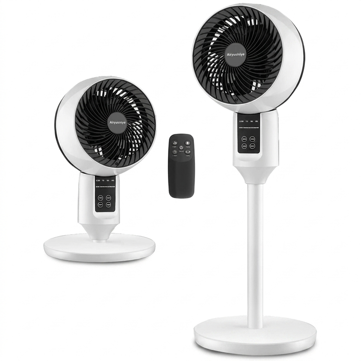Verstelbare staande ventilator met 3D-oscillatie