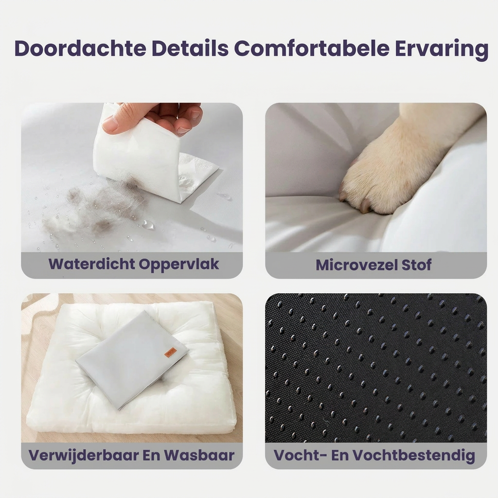 Orthopedisch waterdicht hondenkussen