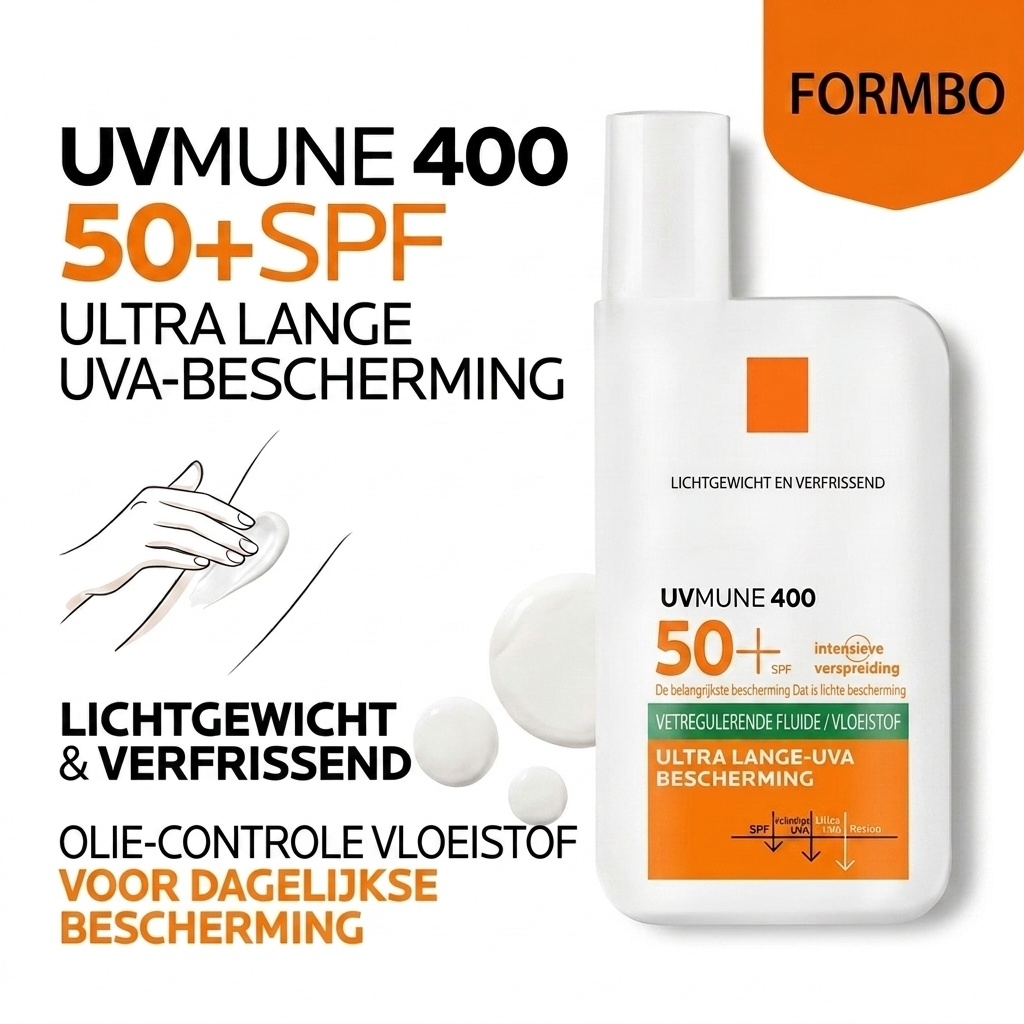 Lichtgewicht zonbescherming SPF50+