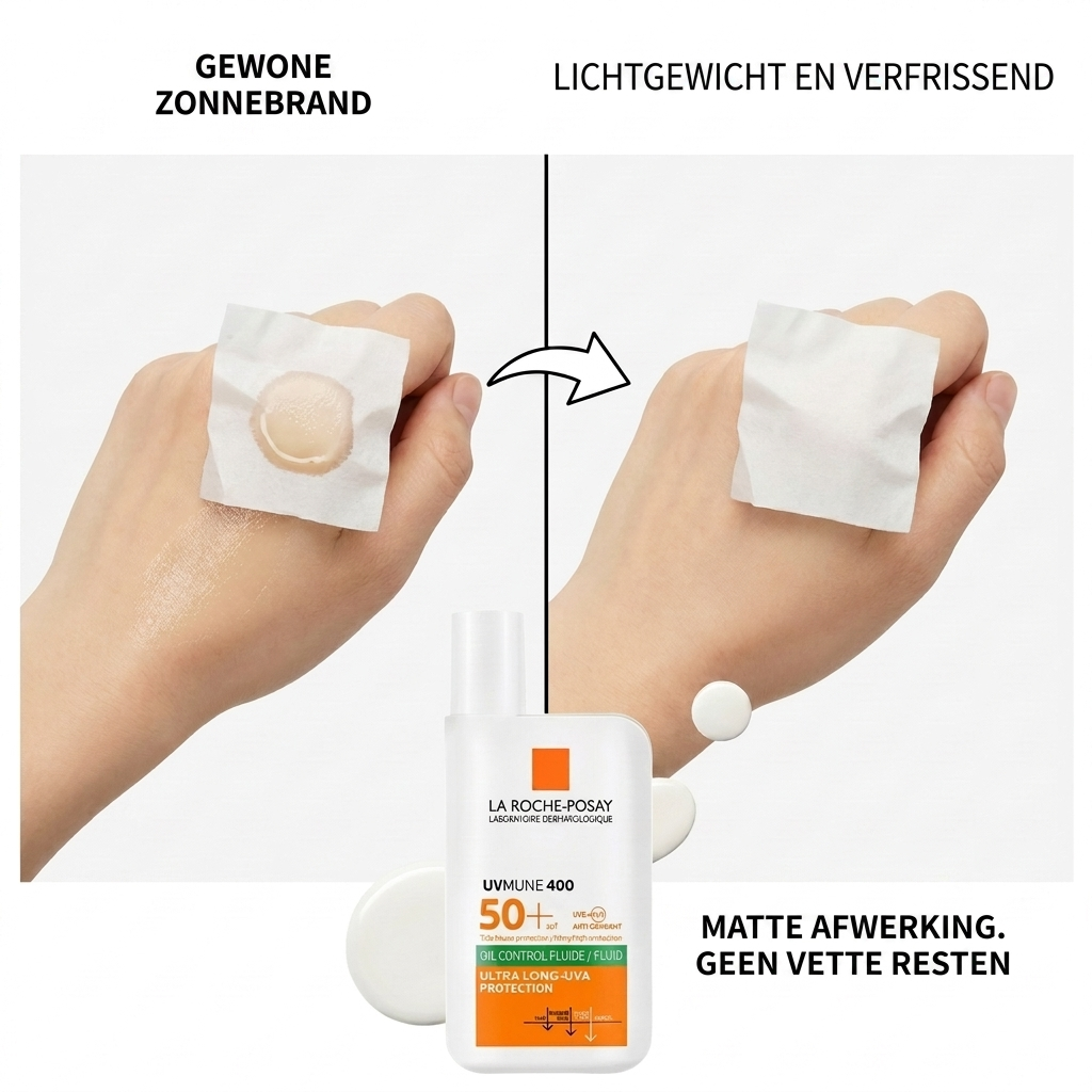 Lichtgewicht zonbescherming SPF50+
