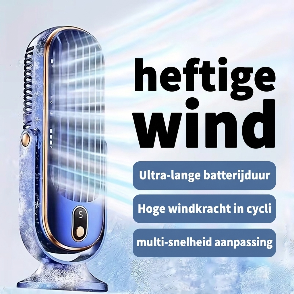 Draagbare ventilator en koeler