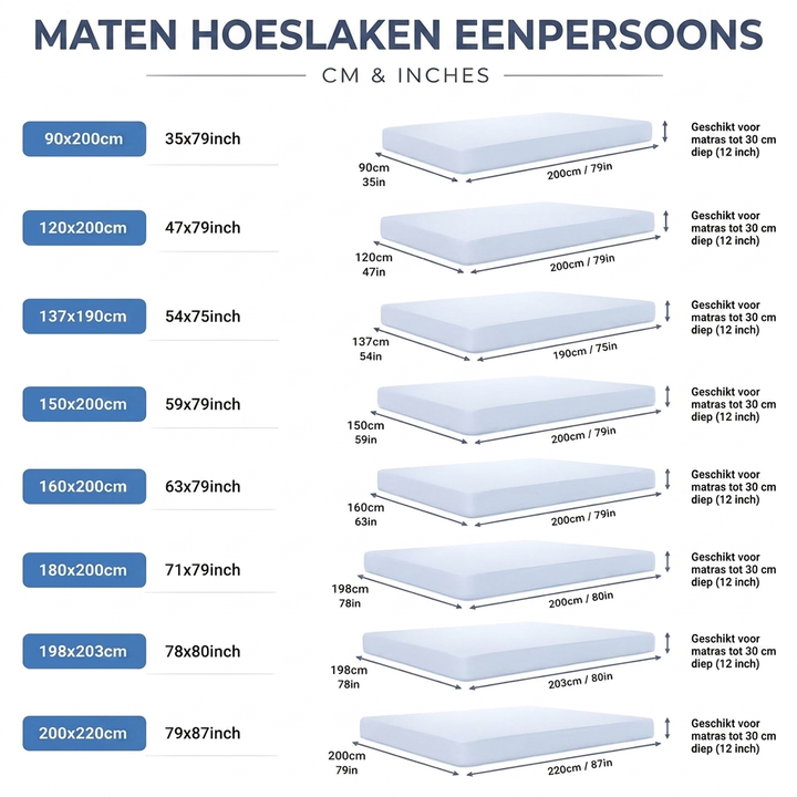 Cooling Touch Verkoelend Hoeslaken