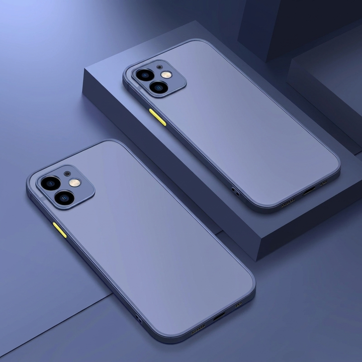Minimalistische Acryl Doorzichtige Telefoonhoes