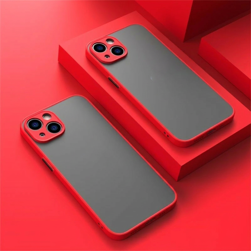 Minimalistische Acryl Doorzichtige Telefoonhoes