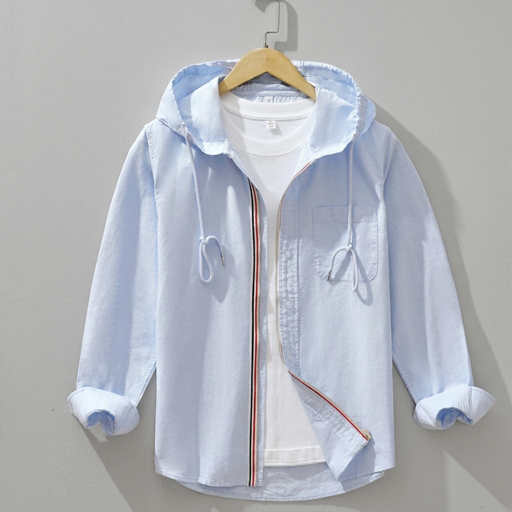 Modern Overhemdjack met Lange Mouwen voor Heren