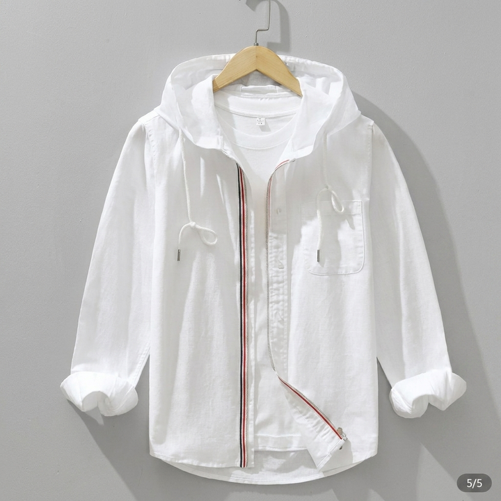 Modern Overhemdjack met Lange Mouwen voor Heren