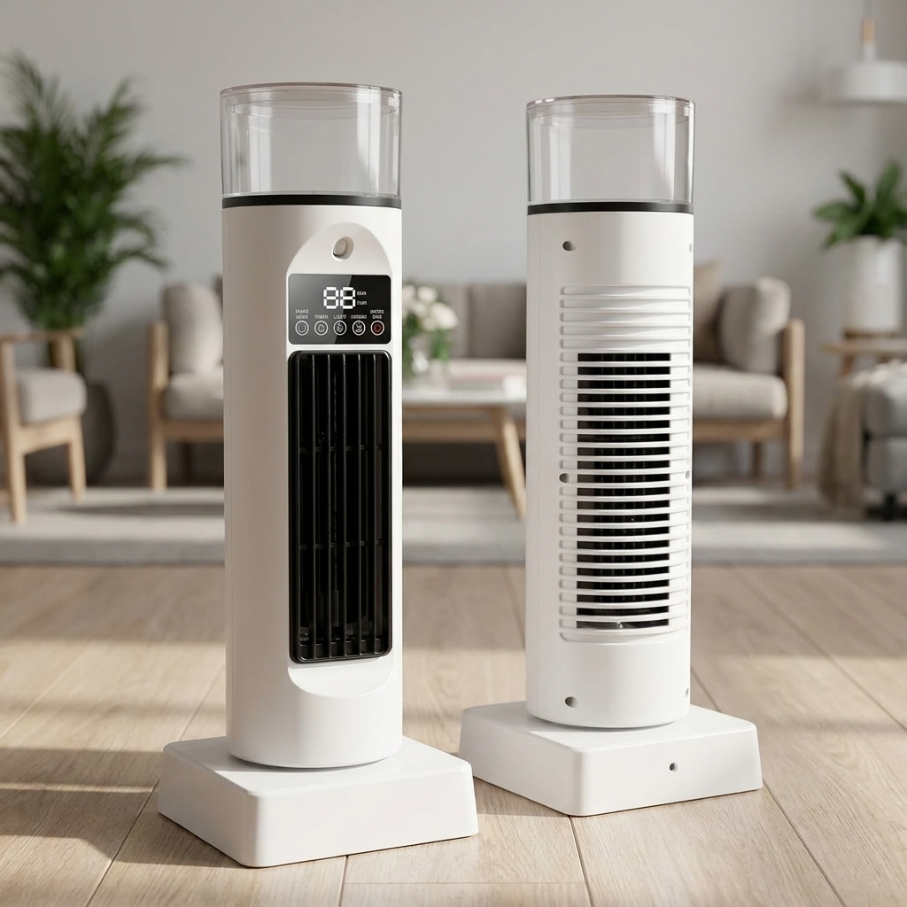 Stijlvolle Mobiele Aircooler - Met afstandsbediening