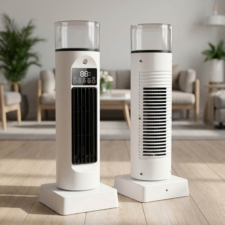Stijlvolle Mobiele Aircooler - Met afstandsbediening