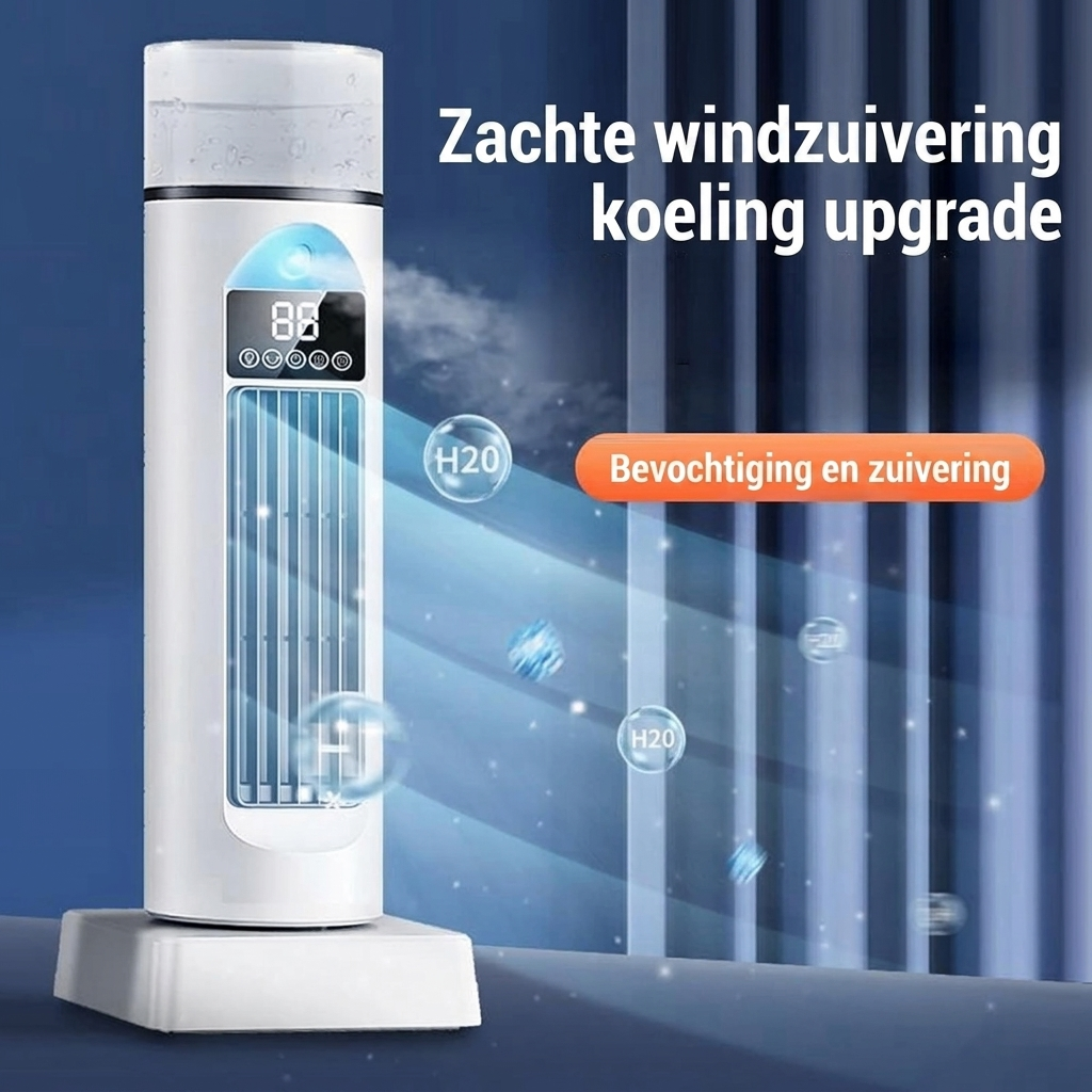 Stijlvolle Mobiele Aircooler - Met afstandsbediening