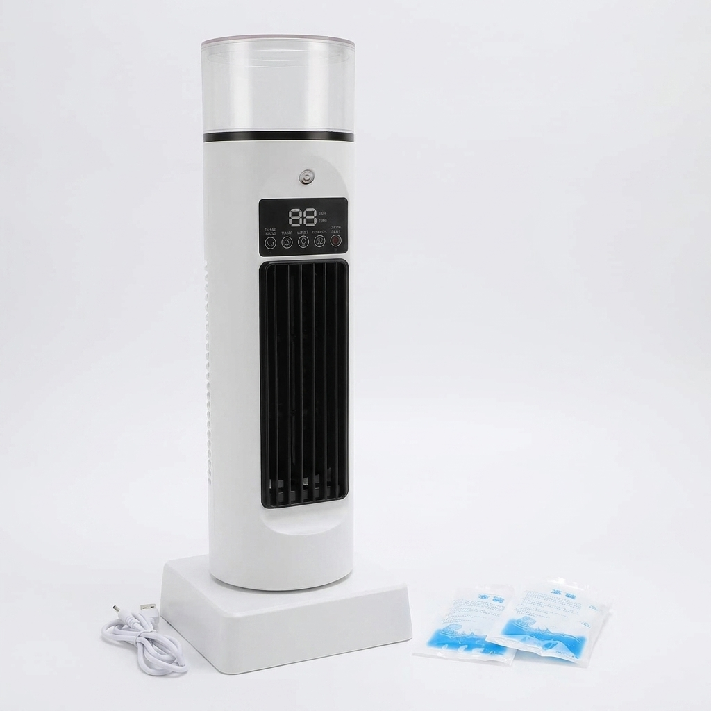 Stijlvolle Mobiele Aircooler - Met afstandsbediening