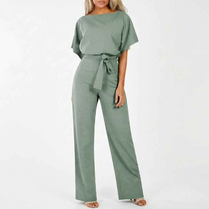 Damen Freizeit Overall mit geradem Bein und stilvollem Design